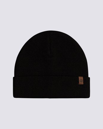 Black beanie with Elements logo