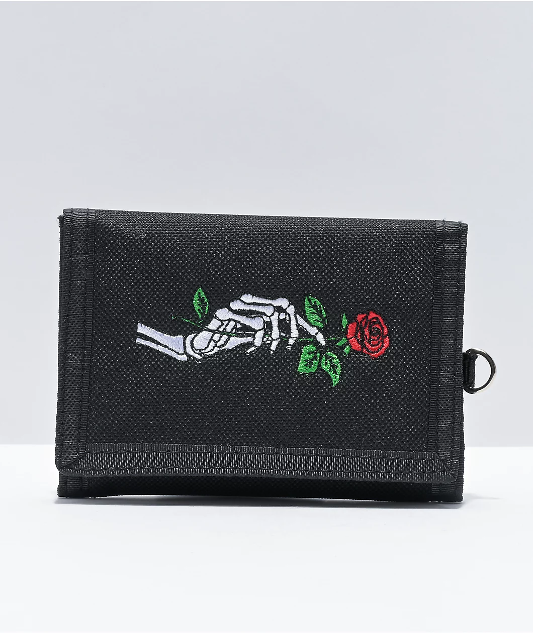 Empyre Rose Hand Black Wallet