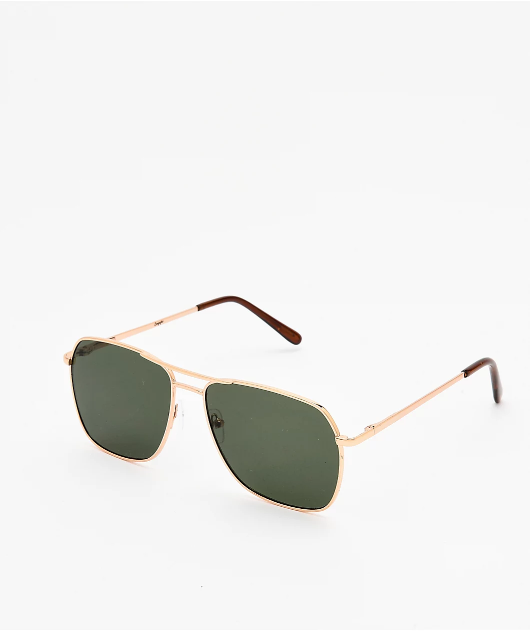 Gold & Green Sunglasses