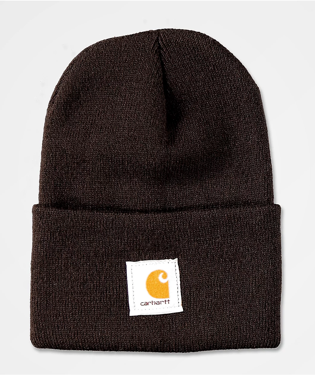Carhartt Black and Brown Beanie