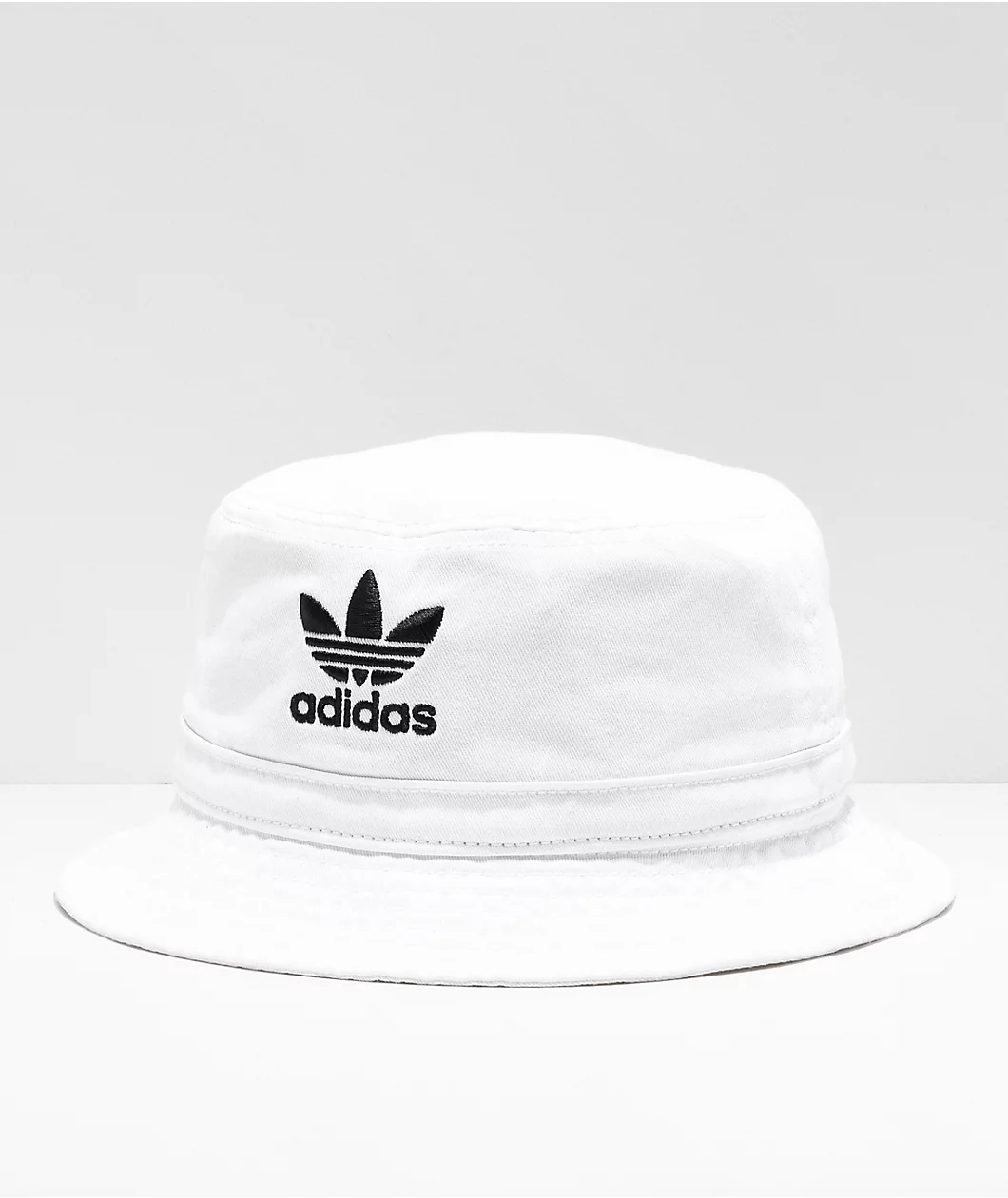 Addias Designer White Bucket Hat