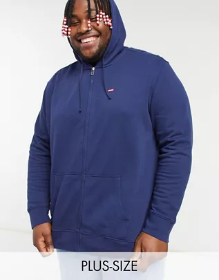 Plus Size Levi Zip-Up Hoodie