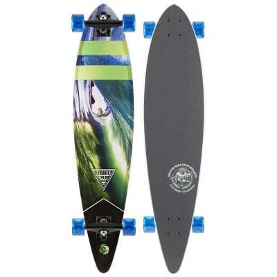 afternoon sky surfer waves pintail longboard